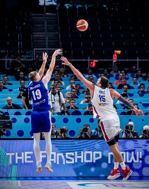 Valtonen protagonizó uno de los momentos del Eurobasket (COVIRAN GRANADA)