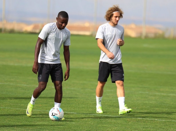 Gagnidze y Diallo, listos para Burgos (J. AZCOYTIA)