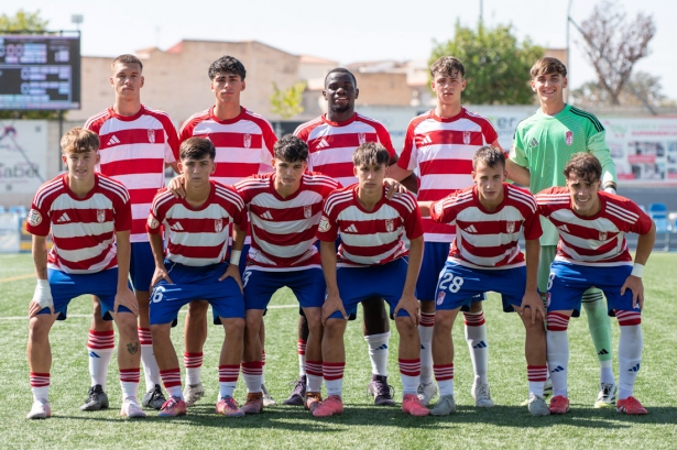 Once inicial del Granada CF Juvenil ante el Sevilla FC (YOUSSEF B.)