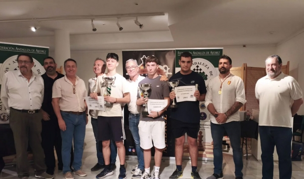Podio del Campeonato Relámpago