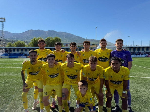 Once inicial del CD Huétor Tájar ante el Alhaurín de la Torre (CD HUÉTOR TÁJAR)