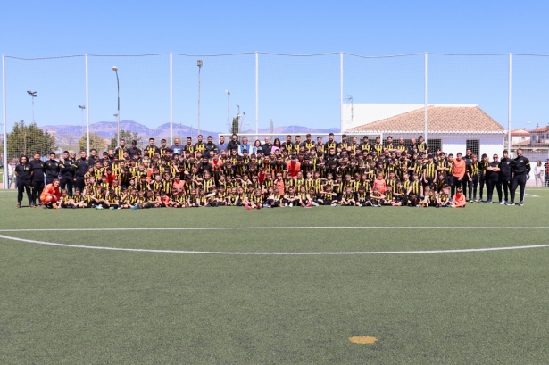 Foto de familia del CD Chauchina 