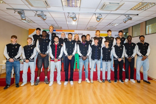 Presentación de la Liga U22 con la presencia de Osi Cerdá y Juanra Ruiz (EDU CANDEL)