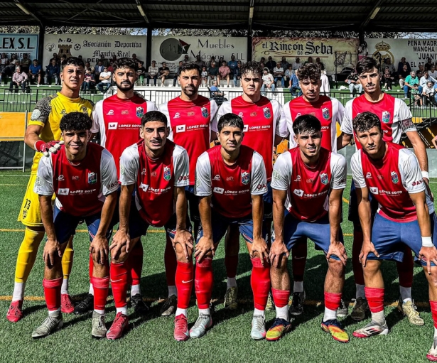 Once Inicial del Churriana ante el Atlético Mancha Real (CHURRIANA CF)