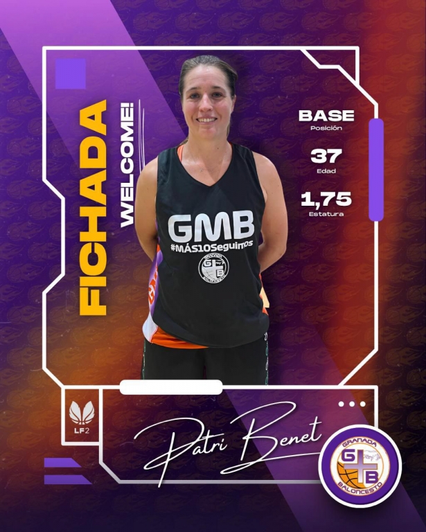 Patri Benet llega al GMASB 