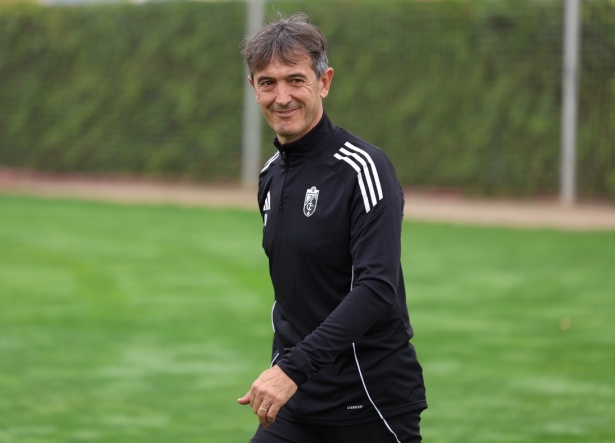 Pacheta, optimista con la línea que lleva el equipo (J. AZCOYTIA)