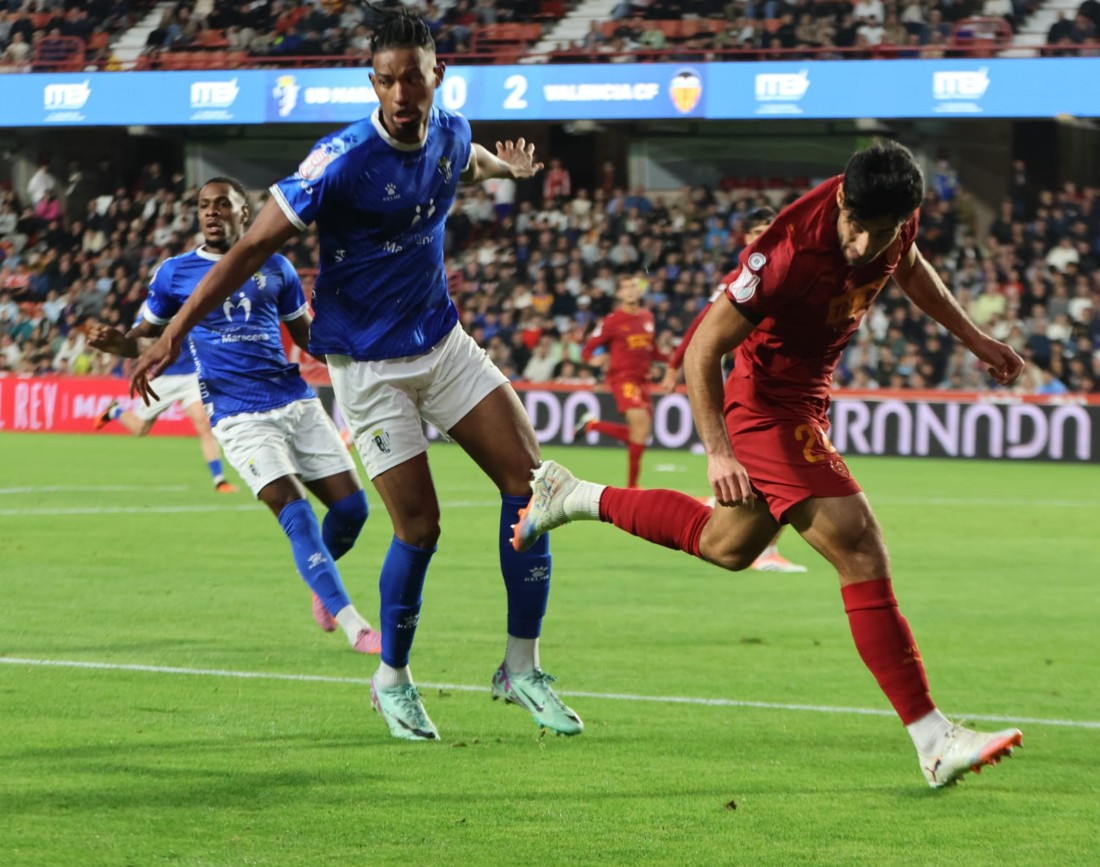 El atacante rozó el tanto del honor (JOSÉ ANDRÉS FERNÄNDEZ)  El atacante rozó el tanto del honor (JOSÉ ANDRÉS FERNÄNDEZ)