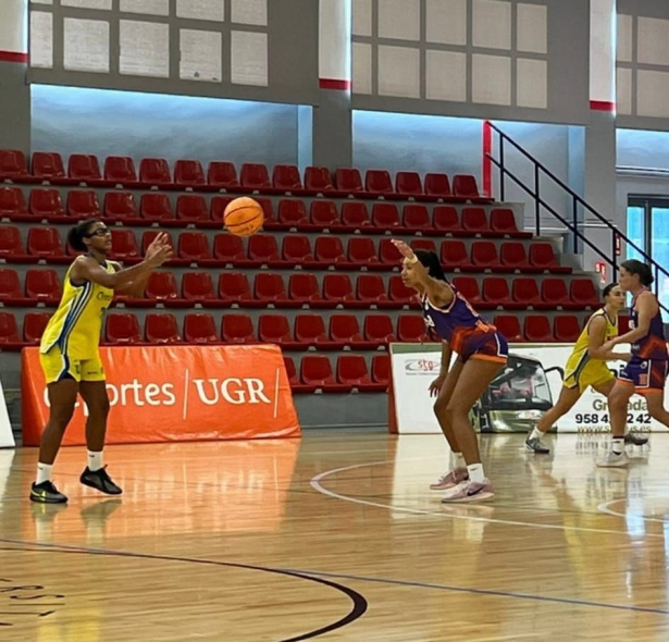 Maryama Cissé durante el partido (GMASB)