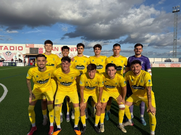 Once inicial del CD Huétor Tájar ante el Atlético Porcuna (CD HUÉTOR TÁJAR)