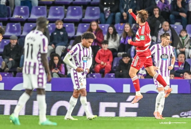 Pascual celebró con rabia su gol (LALIGA)