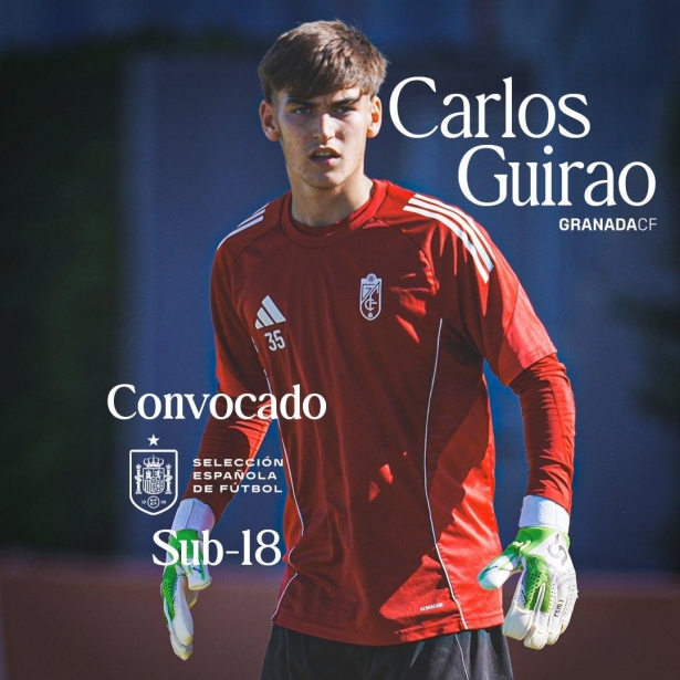 Guirao, un fijo en la sub18 (GRANADA CF) Guirao, un fijo en la sub18 (GRANADA CF)