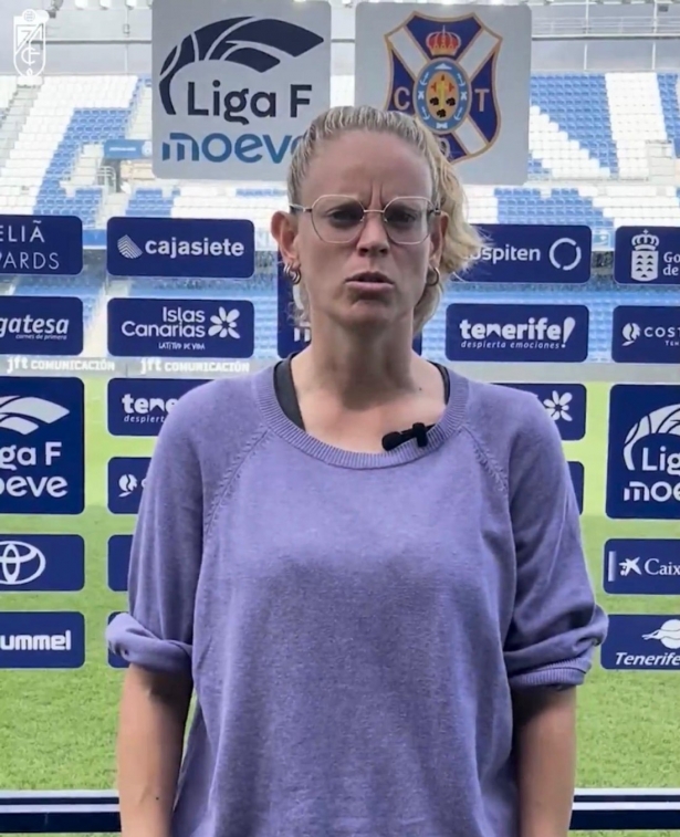 Ferreras, satisfecha con la reacción de su equipo (GRANADA CF) Ferreras, satisfecha con la reacción de su equipo (GRANADA CF)