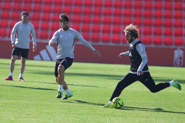 El equipo ha comenzado a preprar el partido del sábado (J. AZCOYTIA)