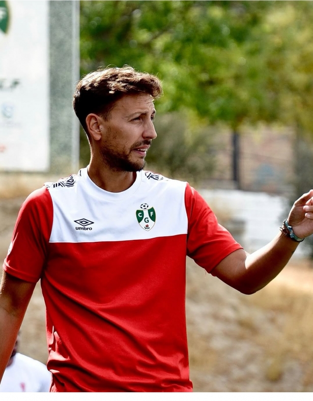 El entrenador del FC Gabias, Javier Urbano (FC GABIA) El entrenador del FC Gabias, Javier Urbano (FC GABIA)
