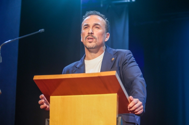 El Delegado Provincial, Ismael Mazuecos, durante la gala del Juego Limpio (GPMEDIA) El Delegado Provincial, Ismael Mazuecos, durante la gala del Juego Limpio (GPMEDIA)