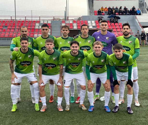 Once inicial del CD Huétor Vega ante Marbellí (CD HUÉTOR VEGA)