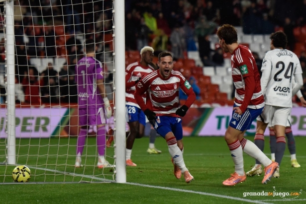 Pacheta volvió a ser el más destacado del Granada (J.M. BALDOMERO)