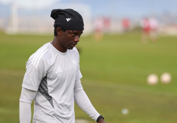 Faye se ha ejercitado con normalidad (J. AZCOYTIA)