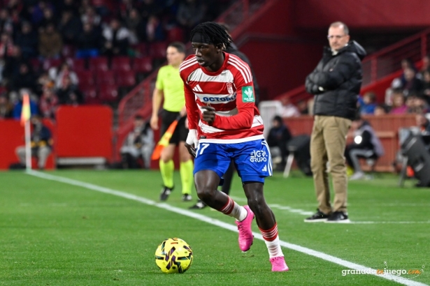 Faye podría estar muy cerca de abandonar el Granada (J.M. BALDOMERO)