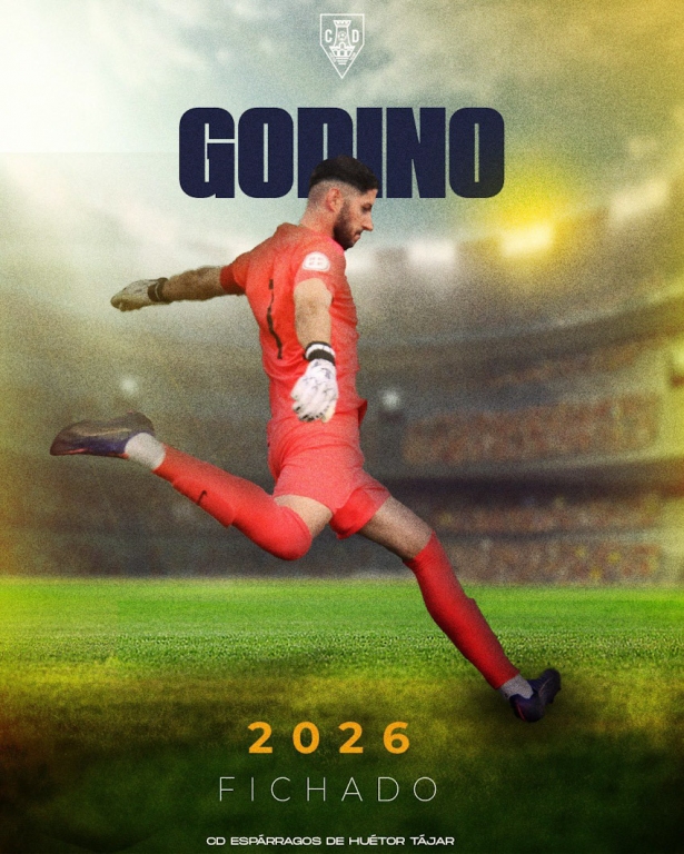 Godino refuerza la portería del CD Huétor Tájar (CD HUÉTOR TÁJAR)