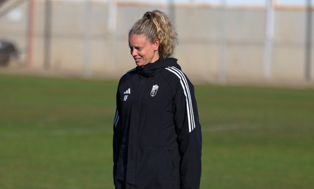 Ferreras, satisfecha con el trabajo del equipo (J. AZCOYTIA)