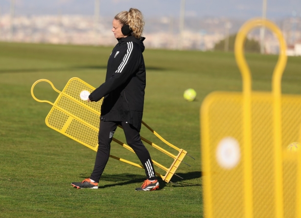Ferreras es consciente de la importancia del partido (J. AZCOYTIA)