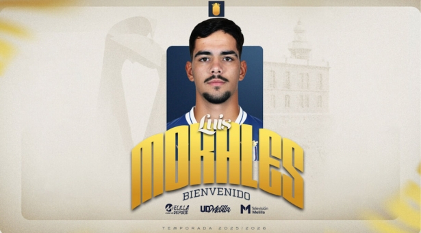 Luis Morales refuerza a la UD Melilla (UD MELILLA)