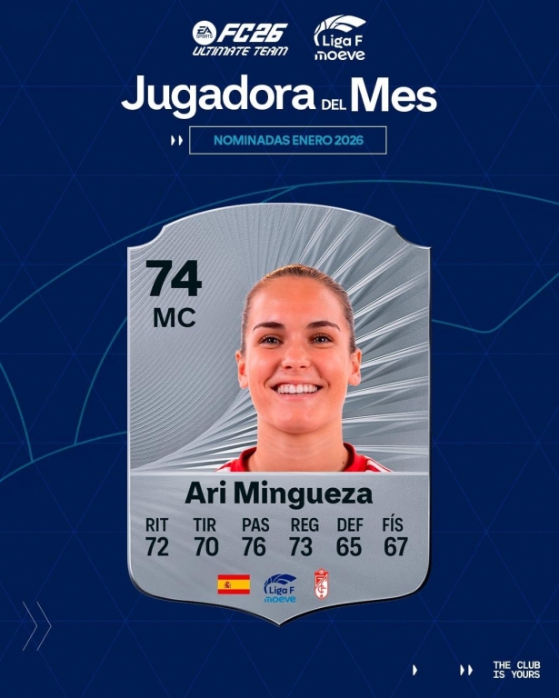 Mingueza ha firmado un gran arranque de año (GRANADA CF)