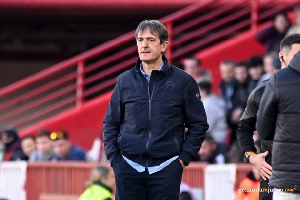 Pacheta ha reconocido la suerte de su equipo en Cádiz (J.M. BALDOMERO)