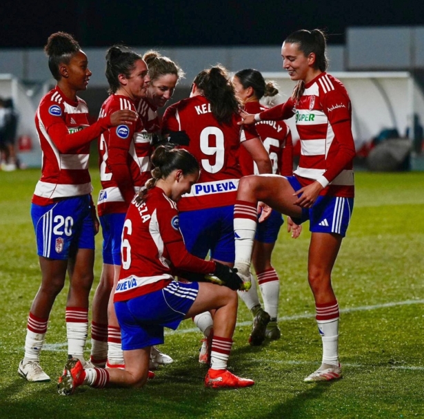 Las rojiblancas pisan el acelerador (GRANADA CF)