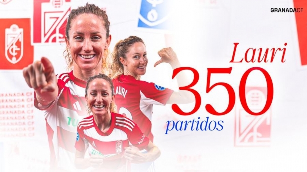 Lauri sigue haciendo historia como rojiblanca (GRANADA CF) Lauri sigue haciendo historia como rojiblanca (GRANADA CF)