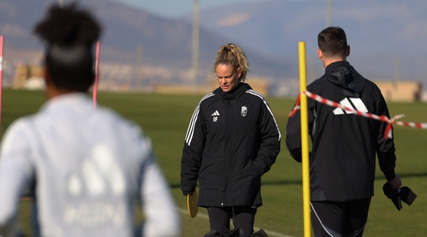 Ferreras, satisfecha con el trabajo de las suyas (J. AZCOYTIA) Ferreras, satisfecha con el trabajo de las suyas (J. AZCOYTIA)