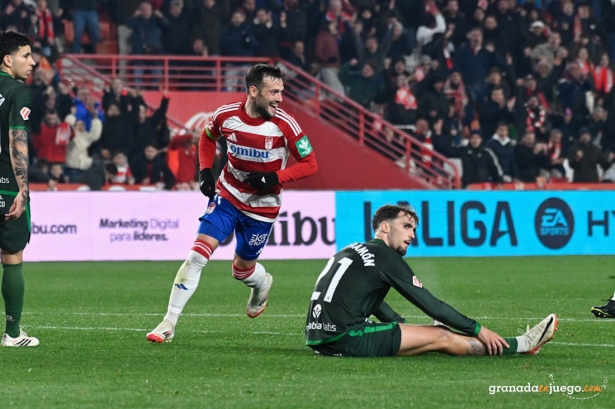 Arnáiz celebra el gol (JOSÉ M. BALDOMERO)