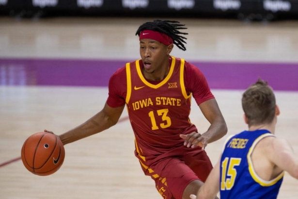 Javan Johnson durante un partido Iowa State (WESLEY WINTERINK)