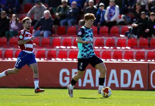 Camero, jugador del CF Motril, en el encuentro ante el Recreativo Granada (CF MOTRIL)