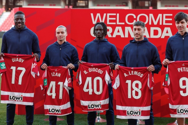 Diaby ha sido presentado junto a sus compañeros (GPMEDIA)