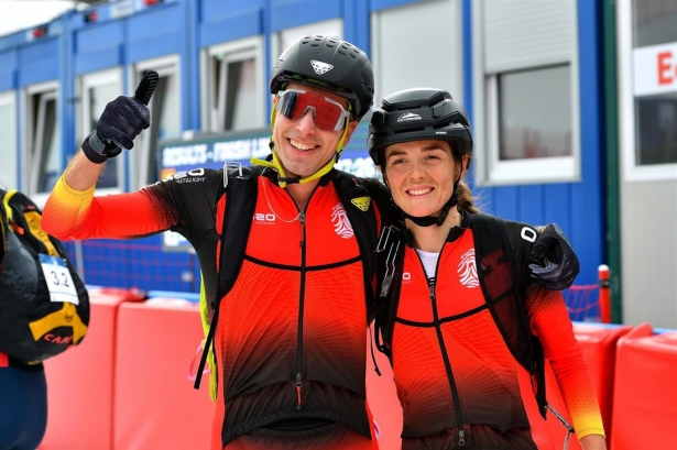 Oriol Cardona Y Ana Alonso Celebran Una Medalla En Esquí De Montaña. Archivo (EUROPA PRESS/CONTACTO/DAVIDE VANINETTI/IPA SPORT)