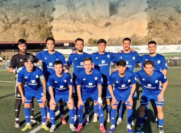 Once inicial del CD Santa Fe ante Benalgalbón (CD SANTA FE)