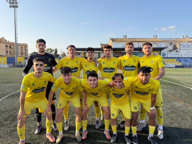 Once inicial del CD Huétor Tájar ante El Palo (CD HUETOR TÁJAR)