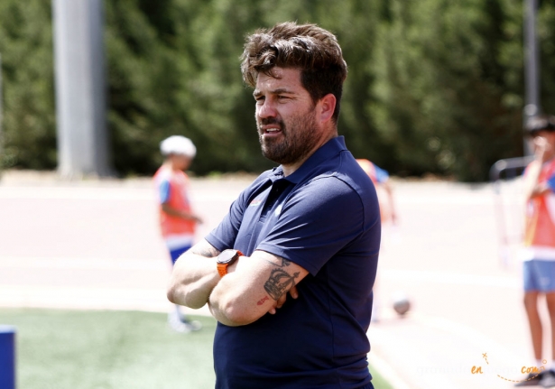 El entrenador del CD Santa Fe, Luis Torres (J. PALMA)