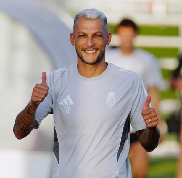 Stoichkov durante su etapa en el Granada Stoichkov durante su etapa en el Granada