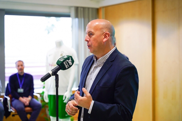 El presidente de la RFAF, Pedro Curtido (RFAF)