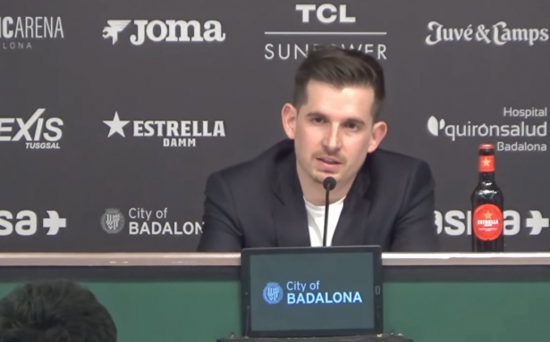 El entrenador del Covirán Granada, Arturo Ruiz (JOVENTUT)