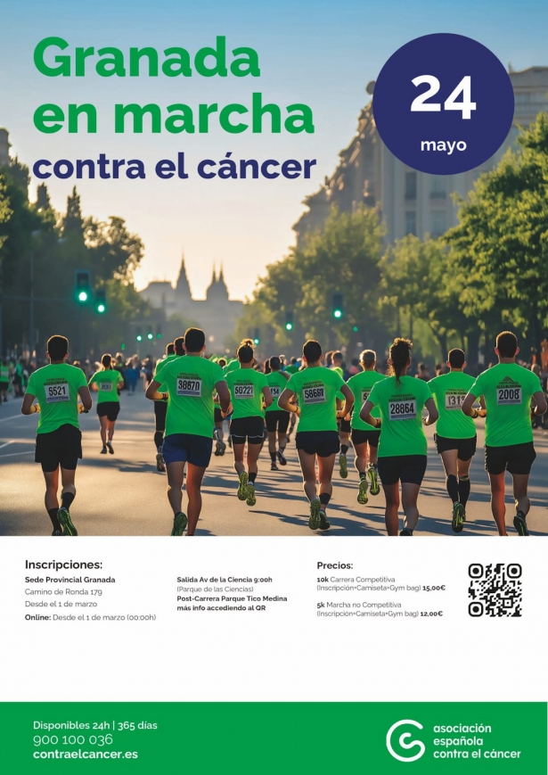 Carrera marcha contra el cáncer 