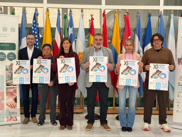 Presentación de la carrera azul por el autismo (MIRAME)