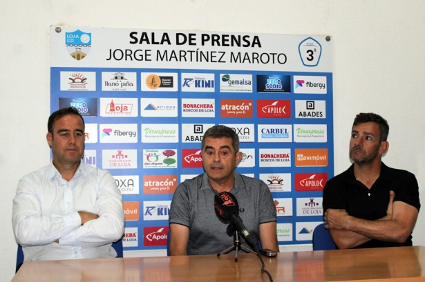 El entrenador del Loja CD, José Antonio Mateo (PACO CASTILLO)