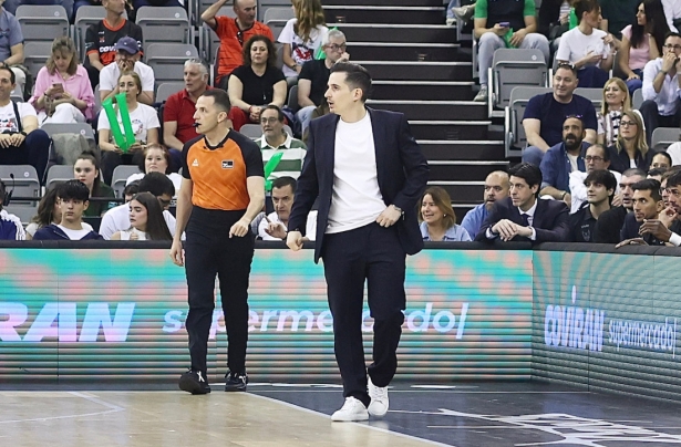 Arturo Ruiz durante el partido ante Unicaja (GPMEDIA)