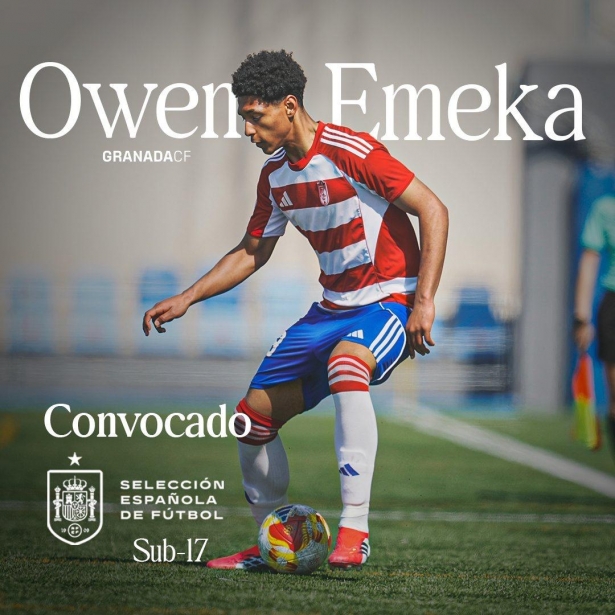 El futbolista rojiblanco acudirá a la llamada de la Selección sub17 (GRANADA CF)