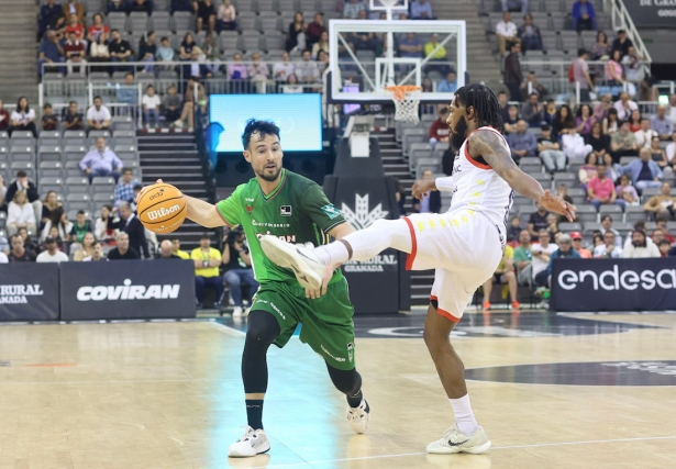 Lluís Costa en un lance del partido (GPMEDIA)