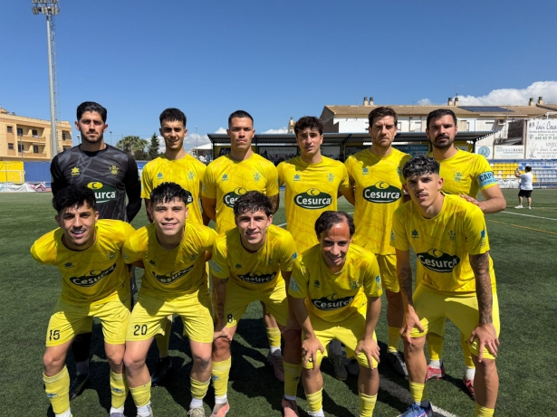 Once inicial del CD Huétor Tájar ante el Mijas Las Lagunas (CD HUÉTOR TÁJAR 
